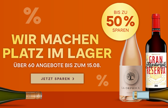 Bild zu Vinos: Lagerverkauf mit bis zu 50% Rabatt + 10€ Rabatt ab 40€ für Neukunden