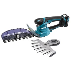 Bild zu 12 Volt Akku-Grasschere Makita UH201DWAX für 69€ (Vergleich: 104,99€)