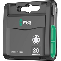 Bild zu 20-teilige Wera Bit-Box TX 20 (05057770001) für 10,25€ (Vergleich: 15,88€)