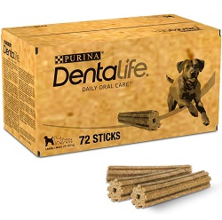 Bild zu Purina Dentalife Maxi Hunde-Zahnpflege-Snacks (72 Sticks) für 14,72€ im Sparabo (Vergleich: 21,48€)