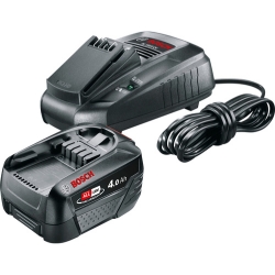 Bild zu Bosch Home & Garden Starter-Set 18V (4,0 Ah Akku + Ladegerät) für 60,35€ (VG: 69,99€)