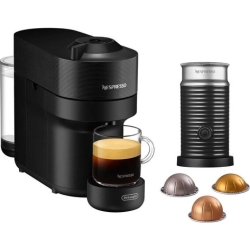 Bild zu DeLonghi ENV90.B Vertuo Pop Nespresso Kapselmaschine + Aeroccino 3 Milchschäumer für 69,90€ (VG: 89,90€)