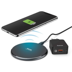 Bild zu Hama QI Wireless Charger + Netzteil Ladegerät für Apple iPhone 14, 13, 12, Pro, SE für 9,99€ (VG: 15,97€) + zusätzlicher Mengenrabatt