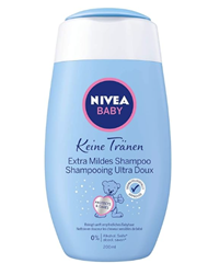 Bild zu 4 x NIVEA BABY Keine Tränen Extra Mild Shampoo, extra mildes Babyshampoo mit beruhigender Kamille für 6,37€ (VG: 9,80€)