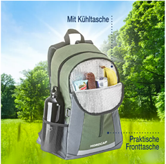 Bild zu Vorteilshop: gratis Nordcap Rucksack mit Kühlfach & 21% Rabatt ab ca. 40€ Bestellwert