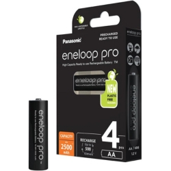 Bild zu 4er Pack eneloop pro Ni-MH Akku (AA/Mignon, min. 2500 mAh) für 12,81€ (VG: 19,50€)