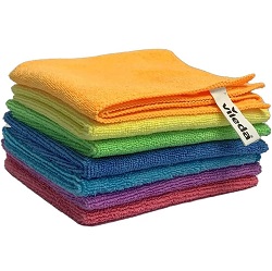 Bild zu 7er Pack Vileda Mikrofaser Allzwecktücher Colors (30 x 30cm) im Sparabo für 3,69€ (Vergleich: 4,85€)