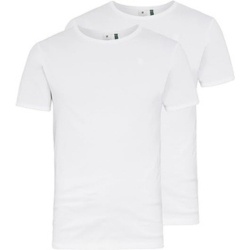 Bild zu 2er Pack G-STAR RAW Herren Basic T-Shirt, Weiß (Gr.: S, M, L, XXL) für 26,39€ (VG: 31,98€)