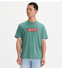 Bild zu Levi’s Relaxed Fit T-Shirt ssani core boxtab wasabi für 11,25€ (Vergleich: 26,15€)