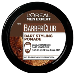 Bild zu L’Oréal Paris Men Expert Bart Pomade und Haarwachs, Natürliches Finish, Barber Club Bart & Haar Styling für 4,08€