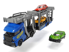 Bild zu [Prime] Dickie Toys Autotransporter + 3 Spielzeugautos für 6,99€ (Vergleich: 11,06€)
