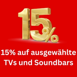 Bild zu Otto: 15% Rabatt auf ausgewählte TV´s und Soundbars von Samsung, Hisense, LG, Sony Bose uvm.