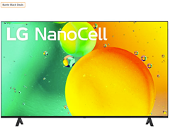 Bild zu LG 65NANO756QC NanoCell TV (Flat, 65 Zoll / 164 cm, UHD 4K, SMART TV, webOS22) für 599€