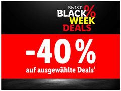 Bild zu Lidl Black Week Deals: 40% Rabatt auf ausgewählte Artikel