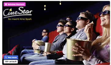 Bild zu CineStar Kinotickets ab 5,50 pro Ticket