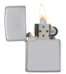 Bild zu [Prime] Zippo Benzinfeuerzeug Chrom Poliert für 20,72€ (Vergleich: 24,80€)