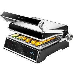 Bild zu 2.000 Watt Kontaktgrill Cecotec Rock’nGrill Smart für 76,90€ (Vergleich: 95,99€)