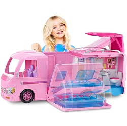 Bild zu Barbie Super Abenteuer-Camper (FBR34) für 67,35€ (Vergleich: 118,70€)