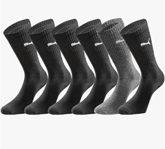 Bild zu PUMA Herren 6er Pack Socken für 11,49€ (= 1,92€ pro Socke)