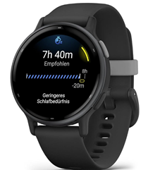 Bild zu Garmin Vivoactive 5 AMOLED GPS Smartwatch mit Fitness- und Gesundheistfunktion, Musik, Schwarz/Schiefergrau für 186,75€ (evtl. 156,75€ möglich)