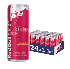 Bild zu [Prime Spar Abo] Red Bull Winter Edition Birne-Zimt – 24er Palette Dosen Getränke, EINWEG (24 x 250 ml) für 18,72€ zzgl. 6€ Pfand