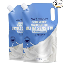 Bild zu 2 x 500ml by Amazon Seifenfreie Waschlotion Ultra Sensitiv & andere Sorten für 1,15€