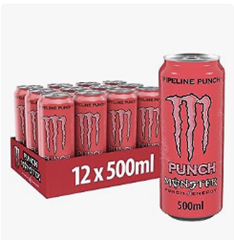 Bild zu 12 x Monster Energy Pipeline Punsch für 8,10€ (=68 Cent pro Dose)