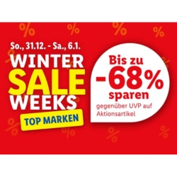 Bild zu Lidl: Winter Sale Weeks mit bis zu 68% Rabatt