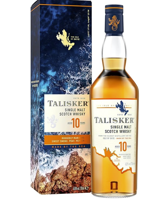 Bild zu Talisker 10 Jahre Islay Single Malt Scotch Whisky – in Geschenkbox, 700ml für 26,59€