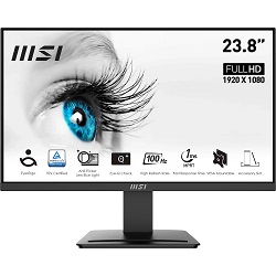 Bild zu 24 Zoll Full-HD Monitor MSI Pro MP2412DE für 99€ (Vergleich: 127,17€)