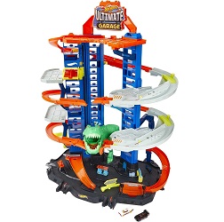 Bild zu Hot Wheels Ultimate Garage mit T-Rex-Angriff (GJL14) für 69,89€ (Vergleich: 94,53€)