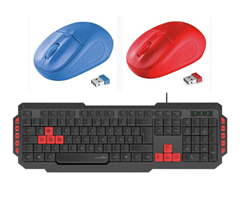 Bild zu 2 für 1 Aktion: Speedlink LUDICIUM Gaming Tastatur + Trust Primo kabellose Maus für zusammen 9,99€