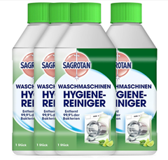 Bild zu [Prime Spar Abo] Sagrotan Waschmaschinen Hygiene-Reiniger (4 x 250 ml) für 10,62€ (Vergleich: 15,80€)