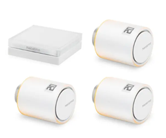 Bild zu Netatmo Heizkörperthermostat Starter Set mit 3 Thermostaten für 164,95€ (Vergleich: 227,31€)