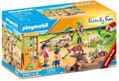 Bild zu [Prime] PLAYMOBIL Family Fun 71191 Erlebnis-Streichelzoo mit Spielzeugtieren für 11,99€ (Vergleich: 14,98€)