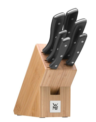WMF Messerblock Profi Select (7tlg), Klingen aus rostfreiem  Spezialklingenstahl, Block aus Bambus ab 71,99€ (Vergleich: 103,67€) ›