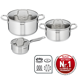 Bild zu 6-teiliges Kochtopf-Set Tefal Virtuoso für 80,99€ (Vergleich: 94,99€)