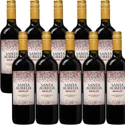 Bild zu 12 Flaschen Santa Aurelia Merlot Rotwein für 39,88€ (VG: 65,78€)