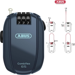 Bild zu ABUS Kabelschloss Combiflex, 85cm für 9,90€ (VG: 15,85€)