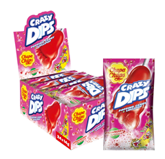 Bild zu Chupa Chups Crazy Dips Erdbeere, 24er Thekendisplay ab 6,77€ (Vergleich: 14,98€)