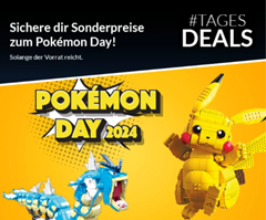 Bild zu Alternate: Tages Deals zum Pokémon Day – so z.B. MEGA Pokémon Jumbo Pikachu für 34,99€ (Vergleich: 44,79€)