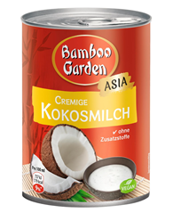 Bild zu [Prime Spar Abo] Bamboo Garden Cremige Kokosmilch (1 X 400 Ml) für 1,27€ (Vergleich: 2,59€)