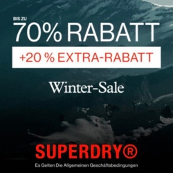 Bild zu Superdry: Wintersale mit bis zu 70% + 20% Extra-Rabatt