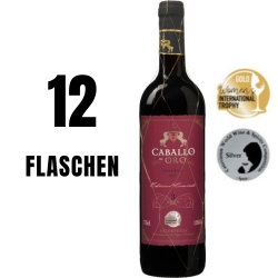 Bild zu 12 Flaschen Caballo de Oro Valdepenas DOP Reserva Rotwein für 34,88€ (VG: 59,88€)