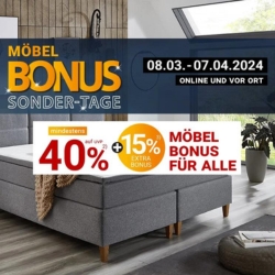 Bild zu Zurbrüggen: mindestens 40% Rabatt + 15% Extra-Rabatt auf fast alle Möbel