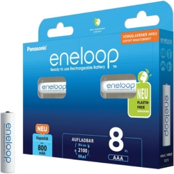 Bild zu 8er Pack ENELOOP AAA Akkus, 800mAh für 14,29€ (VG: 21,95€)