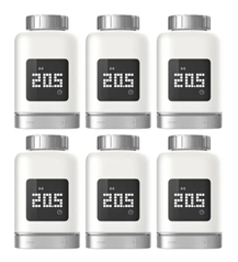 Bild zu Bosch Smart Home Heizkörper-Thermostat II (6er-Set) für 249,95€ (Vergleich: 353,84€)