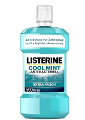 Bild zu LISTERINE Cool Mint (500 ml) antibakterielle Mundspülung für 2,84€ (Vergleich: 3,95€)