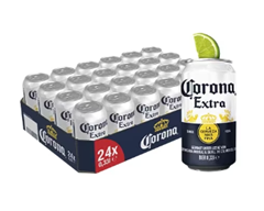 Bild zu Corona Extra Premium Lager Dosenbier (24 X 0.33 l) für 18,99€ (statt 26,16€) + 6€ Pfand