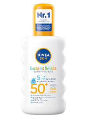Bild zu [Spar Abo] NIVEA SUN Babies & Kids Sensitiv Schutz Sonnenspray LSF 50+ (200 ml) für 7€ (Vergleich: 10,95€)